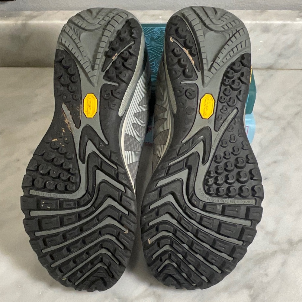 Grey Merrell Select Fresh Vibram Performance Hiking or Trail Sneakers Size 8.5 - Picture 7 of 9